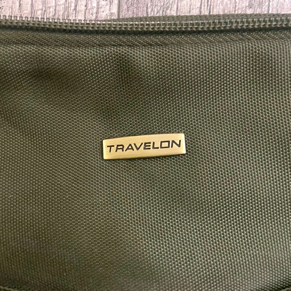 Travelon Anti-Theft Classic Hobo Bag Olive Green RFID Blocking Crossbody Purse - Picture 6 of 7